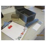 Metal Box, Clipboard and More