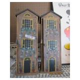 2 Wooden Storage Boxes - Both Filled with CD