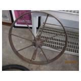 Steel Implement Wheel - aprrox. 20 inches across