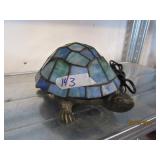 Turtle Nightlight - art glass back