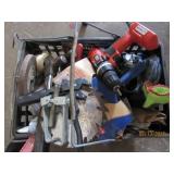 Lot of Misc. Tools - Drill, Hammers, Blades,