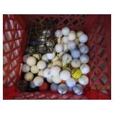 Lot of Golfballs and Tees