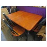 Table and 4 Chairs