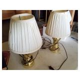 Pair of Lamps / Table Lamps 16 " Tall
