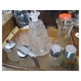 Crystal Decanter & 4 Shots & More