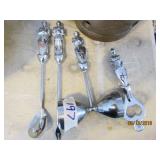 Figural Knights Bar Set