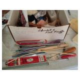 Crochet Needles and Other Craft / Sewing Items