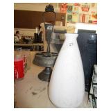 White Vase & Cruet Stand
