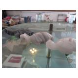 3 Agate/Stone Turtles