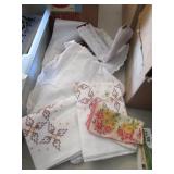 Lot of Dresser Scarves - Some Embroidered