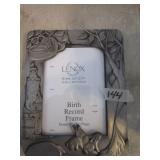 Lenox Birth Record Frame