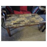 Faux Marble Coffee Table