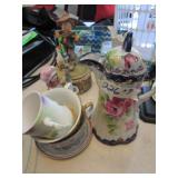 Lot of Misc. Teacups, Saucers, and More