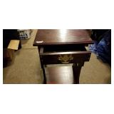 Pine Single Drawer Night Stand