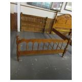 Full Size Bed Frame / Head Board Foot Board and