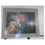 Large Floral Décor Picture / Flowers 45"x37"