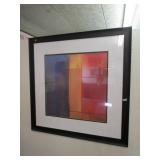 Large Abstract Art Frame Picture 44.5"x 44.5"