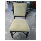 1 Chair / Very Nice Suede Seat and Back.