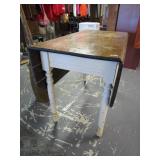 Antique Drop Leaf Table 42" wide x 48" long with