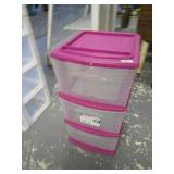 3 Drawer Storage Bin