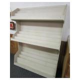 Shelf Unit . Was Used as a record display / Would