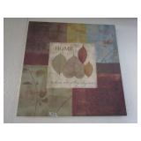 Home Picture with leaves