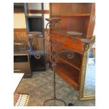 Tall iron candelabra . Candle Holder. Solid iron