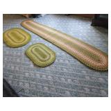 Vintage Rug Lot. Runner rug is approx. 10