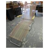 Folding Oudoor Chaise Lounge Chair / Aluminum