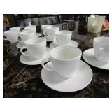 Centura Corning Cups and Saucers Creamer and