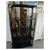 Black Metal Shelf