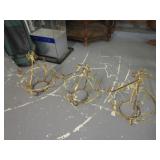 Lot of 3 Antique Plant hangers