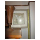 Home Décor / Picture and Metal Vase