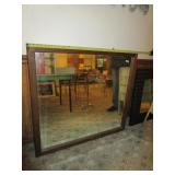 Large antique mirror