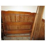 Twin Size headboard / foot board and rails