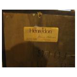 Henredon Mirror with brass accents