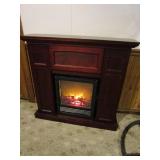 Electric Fireplace / Can be used flush against