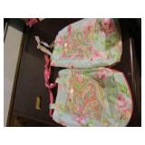 2 - Vintage Pink Designs Tote Bags