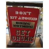 Bar Sign / Ring For a Drink / Don