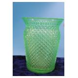 Uranium Glass Vase