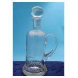 Etched Glass Decanter