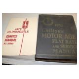 Vintage Auto Repair Manuals