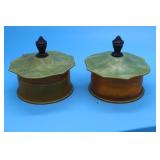 Celluloid Powder Boxes