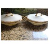 Covered Vegetable Bowls