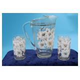 Pitcher and Glasses