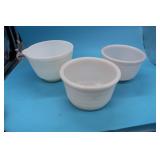 Milk Glass Bowls