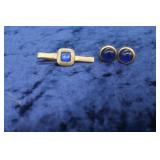 Cuff Links and Tie Bar