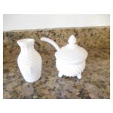 Bud Vase and Jelly Jar