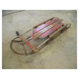 Silver Streak Runner Sled  46 Inches Long