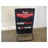 Raybestos Double Sided Metal Sign  NIB  24x42